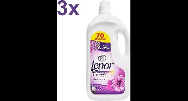 Lenor – Color – Amethist Bloemdroom – 2-in-1 Wasmiddel – 3x 3,85 L – 210 Wasbeurten - Voordeelverpakking
