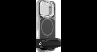 PolarPro - Litechaser ProCase - iPhone 16 Pro - Clear - Telefoonhoes - Inclusief Grip