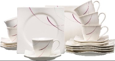Ritzenhoff & Breker Viola koffieservies 18 stuks