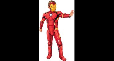 Verkleedpakje Iron Man Deluxe US-design voor kind Maat 134-140