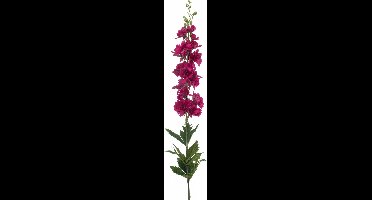 Emerald - Kunstbloem Ridderspoor RT fuchsia 90cm - Kunstplant voor binnen