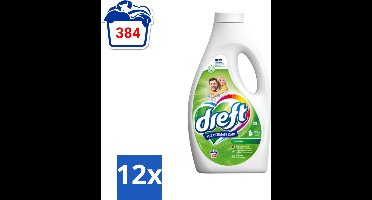 Dreft - Ultimate Care - Vloeibaar Wasmiddel - Gekleurde Was - Original - 32 Wasbeurten - Voordeelverpakking - 12 stuks