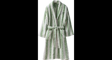 Vertbaudet Badjas - gestreept - gerecycled katoen