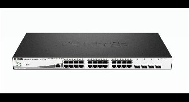 D-Link DGS-1210-28MP netwerk-switch Managed L2 Gigabit Ethernet (10/100/1000) Power over Ethernet (PoE) 1U Zwart, Grijs