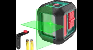 ApexArte® Kruislijnlaser - Bouwlaser - Lijnlaser met Statief - Zwart
