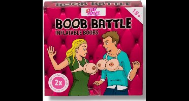 Boob Battle - Opblaasbare Borsten Spel (2 stuks)