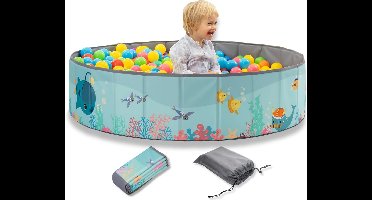 ApexArte® Ballenbak - Ballenbad Baby - Kinderspeelgoed - Blauw