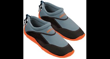 BECO neopreen waterschoenen - grijs/oranje - maat 46