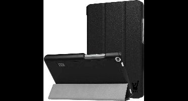 Hoes geschikt voor Huawei T3 7 inch - Smart Book Case Hoesje van iCall - Zwart