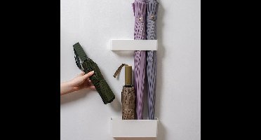 Selbro ® Verstelbare Wandgemonteerde Parapluhouder met Ruimtebesparend Ontwerp en Eenvoudige Installatie