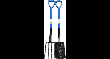 Set tuingereedschap - Spitspade en spitvork - steekschep