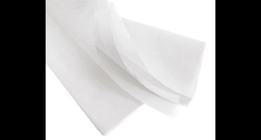 Wit Vloeipapier \ zijdepapier | 17 Grams Watervast & Kleurecht | B4 25x36 cm 96 vellen