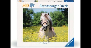 Ravensburger legpuzzel Paard in een koolzaadveld, puzzel voor volwassenen, 500 stukjes, 12000210