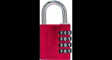 ABUS Cijferslot 144 Rood