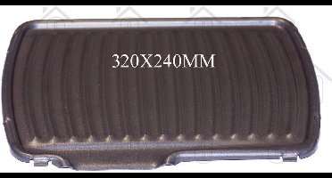 Tefal Grillplaat Grill, Panini GC3050, GC3058 TS01035590