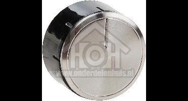 Bosch Knop Gasknop Zilver/Zwart PPP616B20E, PCR915B91E 00615769