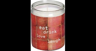 Bolsius Star Light 'Word Art Red  ( 5 stuks)