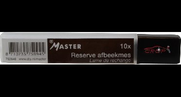 Master Reserve Afbreekmes - 9mm - 10 stuks - Type 782646 - Voor Artikel 2600 en 2609