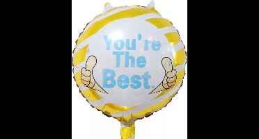 Folieballon youre the best, 40cm kindercrea