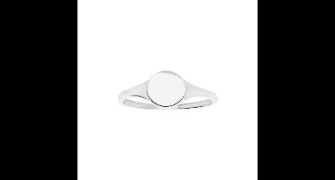 Silver Lining ring Signet rond 925 zilver