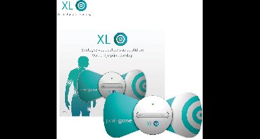 Paingone XL: TENS- elektrode om de pijn te verlichten, ideaal voor de schouders, billen en de rug- automatische werking