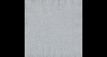 Duni Servetten - 33x33cm - Silver