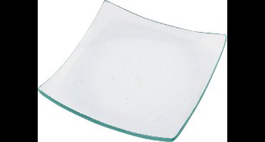 Glazen schaal, afm 11,5x11,5 cm, 12 stuk/ 1 doos