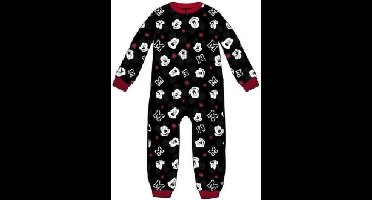 Mickey Mouse onesie - zwart - maat 128 - Disney huispak
