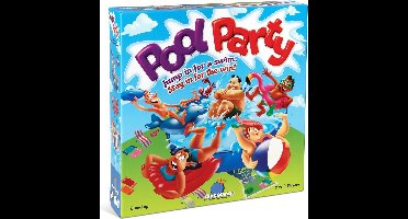 Blue Orange Pool Party - gezelschapsspel - vlooienspel