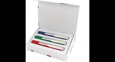 Scangrip Mag Pen 3 LED Zaklamp / Looplamp -  Oplaadbaar & Dimbaar - 150lm - Met Haak & Magneet - Set van 3 stuks