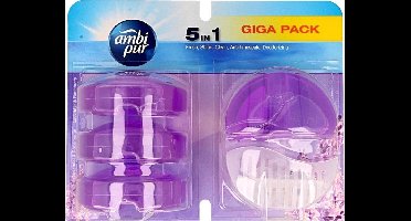 Ambi Pur Toiletblok Mega Pack - Lavender & Rosemary - 4 x 55 ml