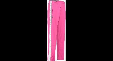 Australian broek met witte bies roze en 2 ritsen maat XXS/42