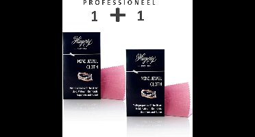 Hagerty Professioneel  Juwelen & Sieraden Doekje 9 x 12 cm -Juwelendoekje Sieradendoekje Zilverpoets Ringen Doek Oorbellen Armband Reinigen Ring Poetsdoek Wonderdoekje Aanslag Reiniger R-22- (2 stuks)