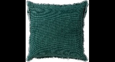 Dutch Decor BURTO - Sierkussen 60x60 cm - gewassen katoen - Sagebrush Green - groen - Inclusief binnenkussen - Luxe kussens voor woonkamer & bank
