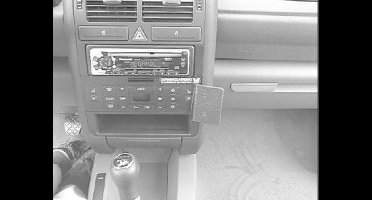 Brodit ProClip houder geschikt voor Audi A2/ S2 2001-2005 Angled mount