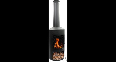 MaxxGarden Davus Terrashaard - Tuinhaard - 40 x 40 x 160cm