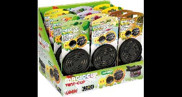 Magic Cup Natura Geurblikjes 12 stuks mix met ventilatierooster clip  (zelfde als california scents alleen geur anders )