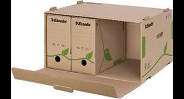 Esselte Archief Container Standaard voor kartonnen dozen, wit/rood