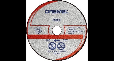 Dremel 2615S510JB Snijschijf metaal en kunststof