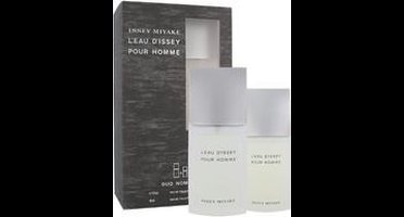 Issey Miyake - L ́Eau D'Issey Pour Homme Gift Set Eau de toilette 125 Ml And Pocket Package Eau de toilette 40 Ml