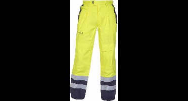 Hydrowear München werkbroek Broek Geel/Marineblauw