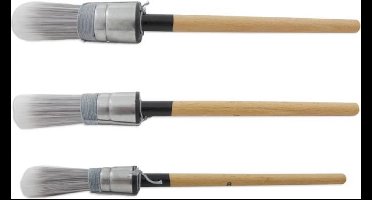 VEBA ronde kwastenset synthetisch - 3-delig