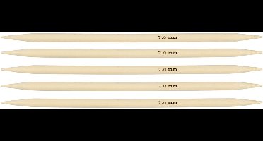 Sokken breinaalden, L: 20 cm, afm 7 mm, 1 set