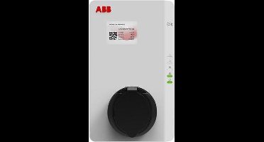 ABB Terra Wallbox AC EV Laadstation RFID, LCD Display, 4G Connectiviteit 4G, MID certificering (SKU: 6AGC081281)