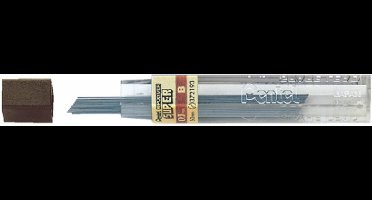 Potloodstift Pentel 0.3mm zwart per koker B