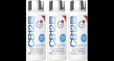 CB12 Mondspoeling White Multi Pack - 3 x 250 ml