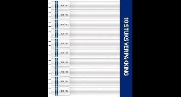 10 x Philips master LEDtube 900mm HO 12W 840 T8 incl. led starter
