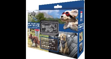 All For Paws Honden Autogordel - Hondenautoaccessoire - Grijs 30-50/41-56 Cm