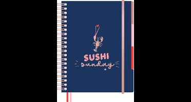 4 in 1 blok SushiSunday A5 lijn 70 grams 200 bladzijden FSC MIX K-PM610011