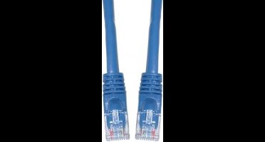 1M CAT5e RJ45 Ethernet Netwerk Kabel - Blauw